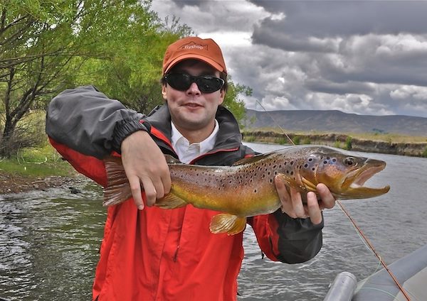 Fly fishing Blackfoot river