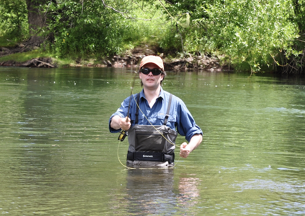 Fly fishing Blackfoot river
